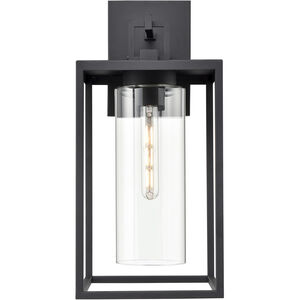 Ellway 1 Light 20 inch Textured Black Outdoor Wall Sconce